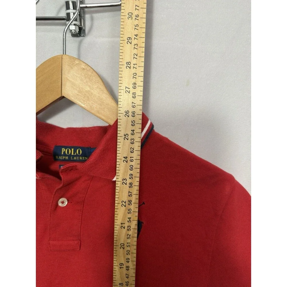 Polo Ralph Lauren Team USA 2016 Olympics Red Polo Shirt Mens L Official